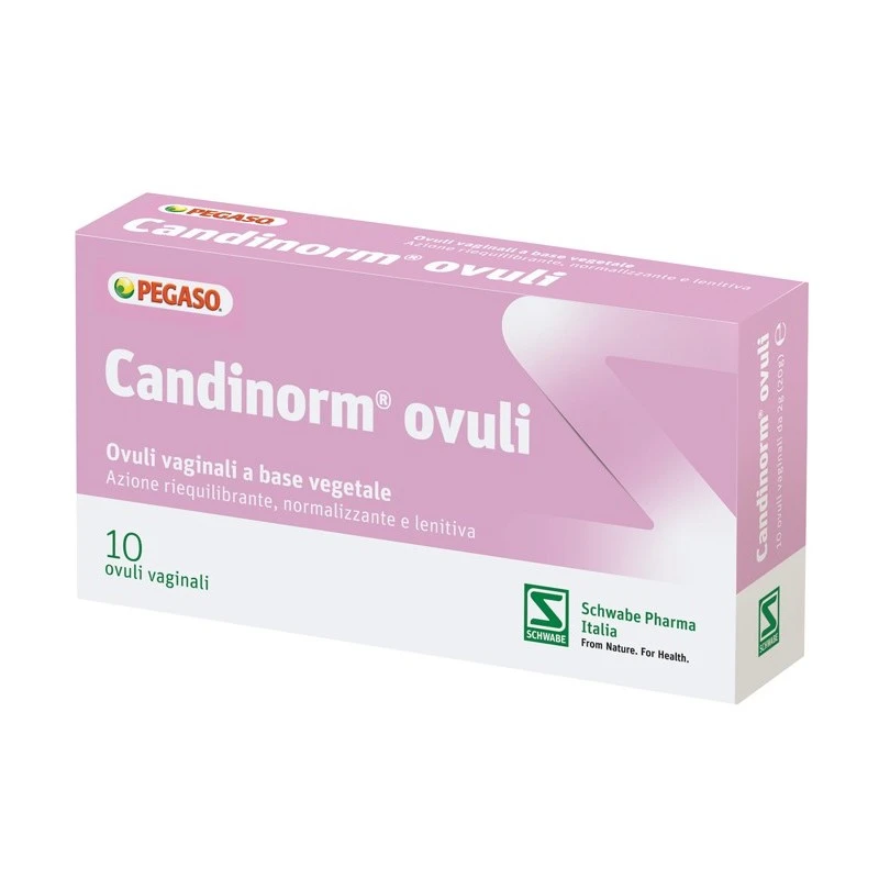 SCHWABE PHARMA ITALIA Srl CANDINORM OVULI VAGINALI 10PZ 1 SCHWABE PHARMA ITALIA Srl CANDINORM OVULI VAGINALI 10PZ