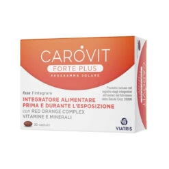 MEDA PHARMA SPA CAROVIT FORTE PLUS PROGRAMMA SOLARE 30 CAPSULE