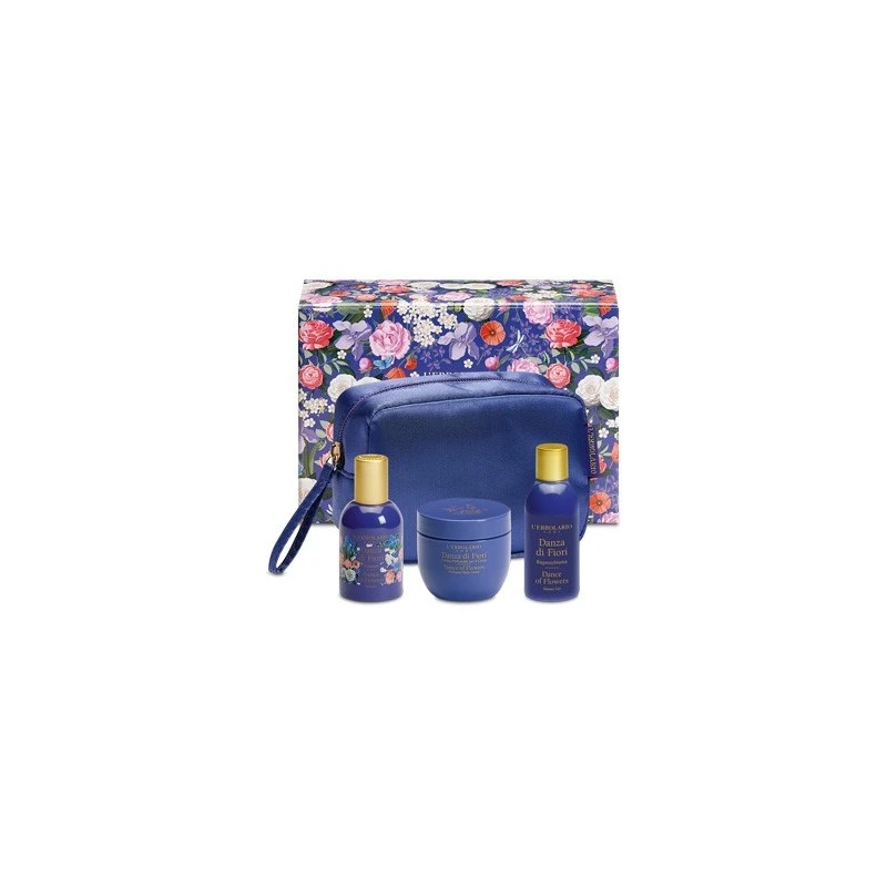 L'Erbolario Danza Di Fiori Beauty Pochette Profumo 30ml + Bagnoschiuma 50ml + Crema Corpo Profumata 50ml 1 L'Erbolario Danza Di Fiori Beauty Pochette Profumo 30ml + Bagnoschiuma 50ml + Crema Corpo Profumata 50ml