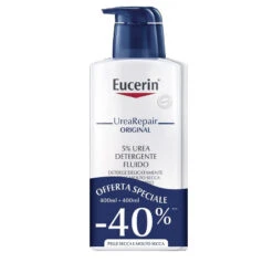 BEIERSDORF SpA EUCERIN BIPACCO UREA 5% DETERGENTE 400 ML + 400 ML