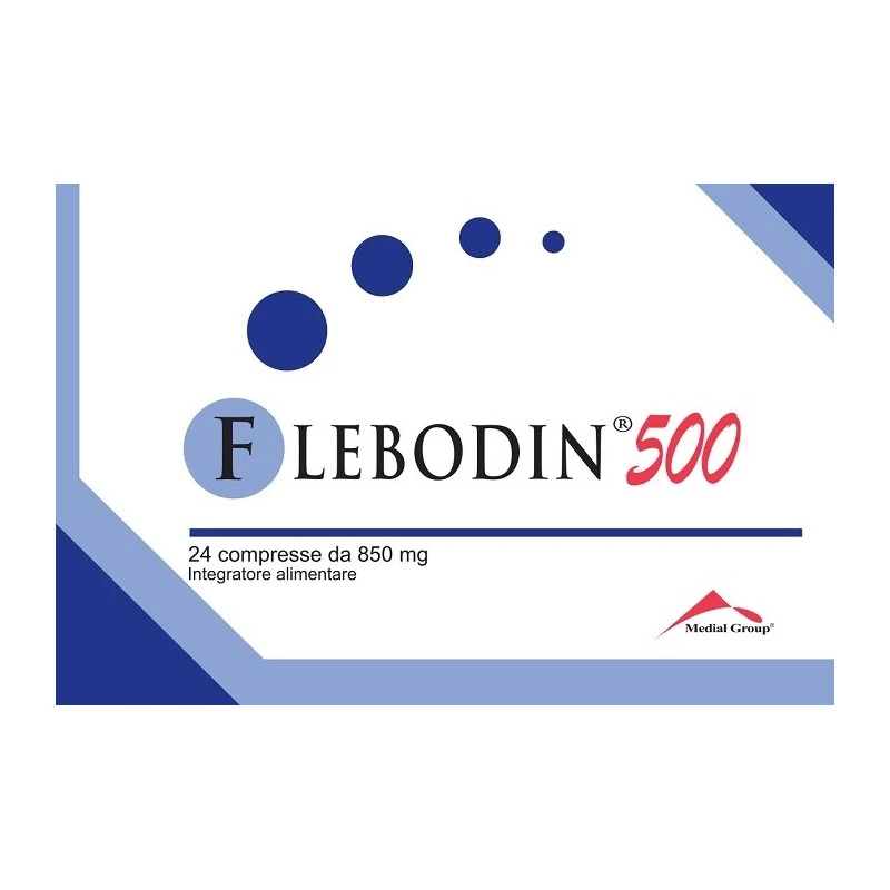 FLEBODIN 500 24CPR 1 FLEBODIN 500 24CPR