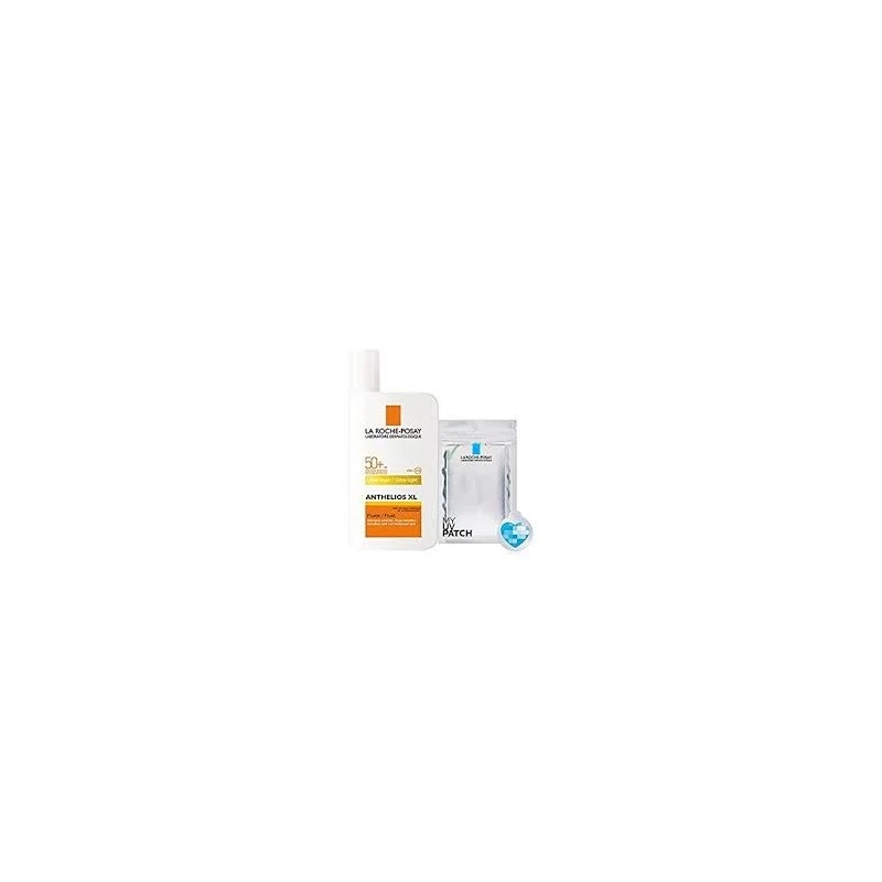 La Roche Posay Solari Anthelios XL&Fluido Ultra Leggero 50 Ml + 1 Busta My UV Patch 1 La Roche Posay Solari Anthelios XL&Fluido Ultra Leggero 50 Ml + 1 Busta My UV Patch