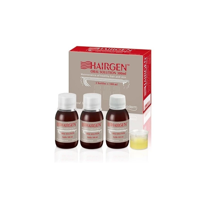 HAIRGEN SOLUZIONE ORALE3X100ML 1 HAIRGEN SOLUZIONE ORALE3X100ML
