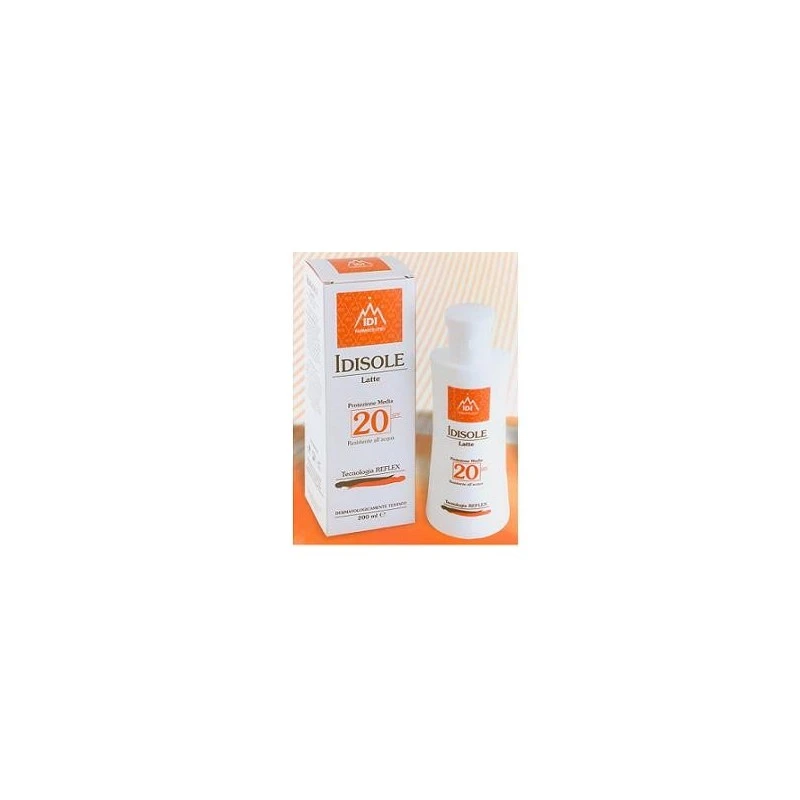 Idi Farmaceutici Srl IDISOLE LATTE SPF 20+ 1 Idi Farmaceutici Srl IDISOLE LATTE SPF 20+