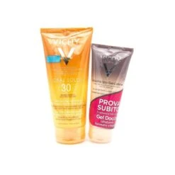 Vichy Solari Linea Ideal Soleil Gel Latte Ultra Fondente Per Pelle Bagnata O Asciutta SPF 30+ 200ml + Gel Doccia
