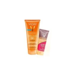 Vichy Solari Linea Ideal Soleil Gel Latte Ultra Fondente Per Pelle Bagnata O Asciutta SPF 50+ 200ml + Gel Doccia