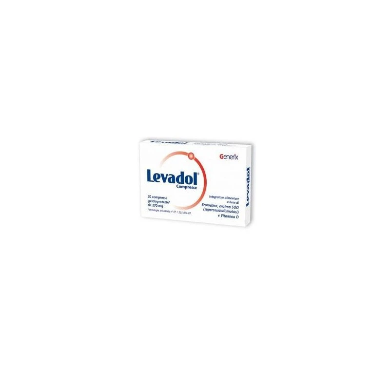 LEVADOL CPR 20CPR 270MG 1 LEVADOL CPR 20CPR 270MG