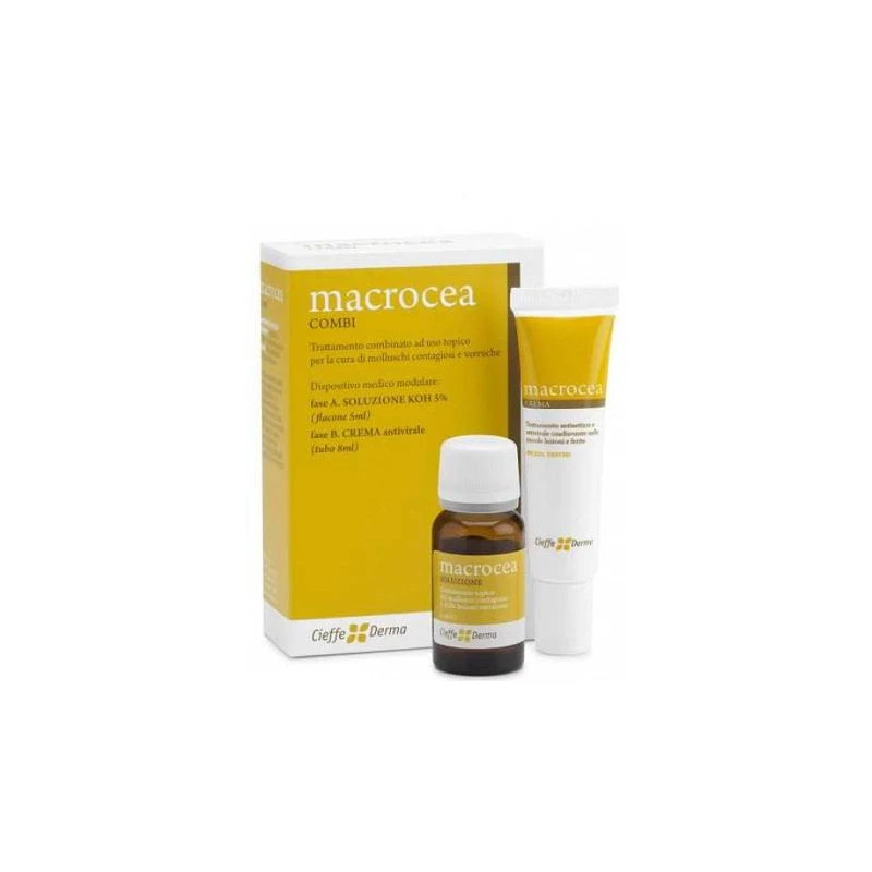 Cieffe Derma Srl MACROCEA COMBI SOL+CR 5+8ML 1 Cieffe Derma Srl MACROCEA COMBI SOL+CR 5+8ML