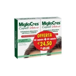 MIGLIOCRES CAP U 60CPS+60CPS