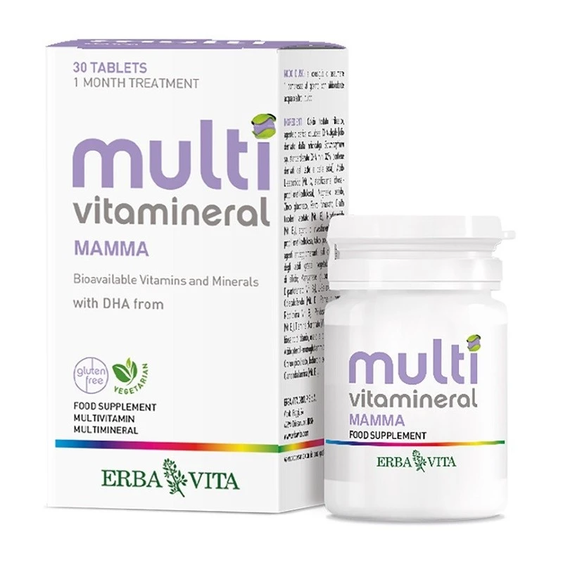 ERBA VITA GROUP SpA MULTIVITAMINERAL MAMMA 30CPR 1 ERBA VITA GROUP SpA MULTIVITAMINERAL MAMMA 30CPR