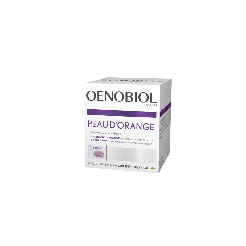 OENOBIOL PEAU D ORANGE 40CPR 1 OENOBIOL PEAU D ORANGE 40CPR