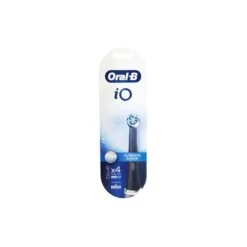 Procter & Gamble Srl Oral-B IO Ultimate Clean Black 4 Testine Di Ricambio Per Spazzolino Elettrico