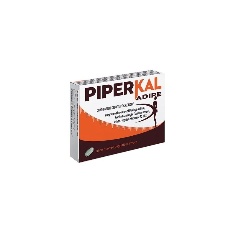 POOL PHARMA Srl PIPERKAL ADIPE 20CPR 1 POOL PHARMA Srl PIPERKAL ADIPE 20CPR