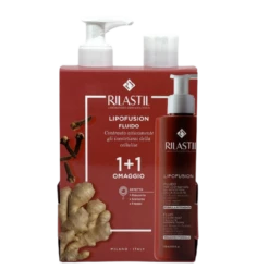 IST.GANASSINI SpA Rilastil Lipofusion Fluido Corpo Anti Cellulite Confezione Doppia 1+1 - Bipacco 250+250ml