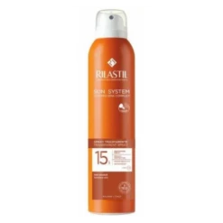 IST.GANASSINI SpA RILASTIL SUN SYSTEM TRASPARENT SPRAY SPF15+ 200ML