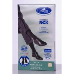 Sauber Linea Uomo Calza Anatomica Filato Cotone Sulla Pelle 70 Denari Taglia G Colore Nero